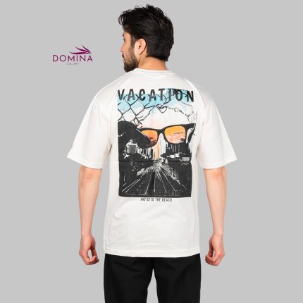 تیشرت Vacation یقه گرد مردانه طرح دار